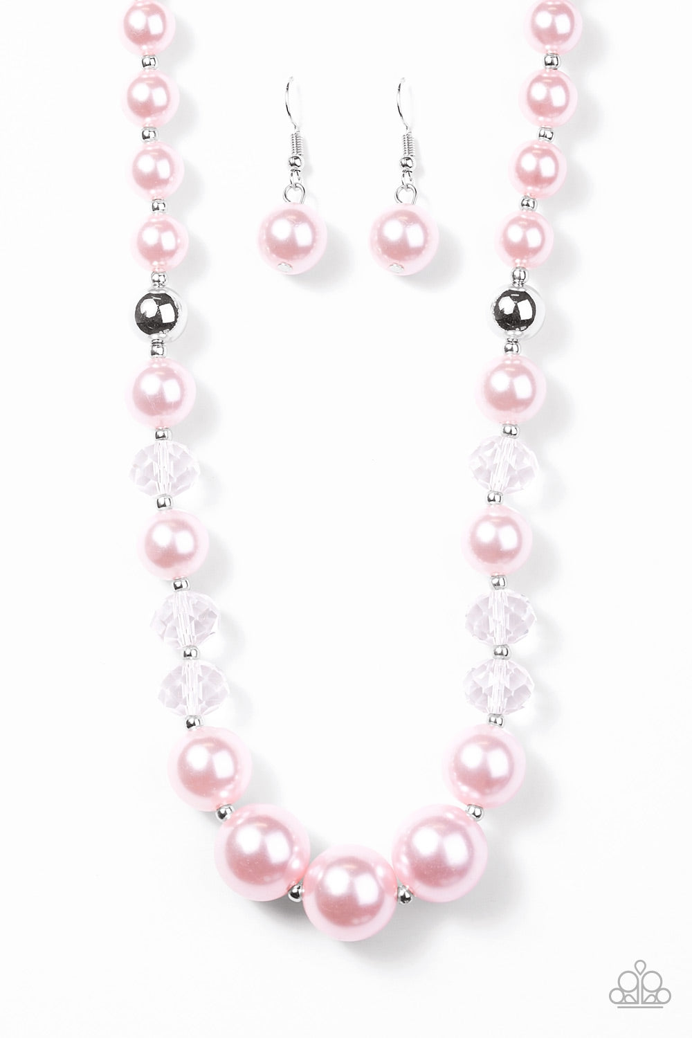 GLAM Straight! - Pink - Paparazzi necklace