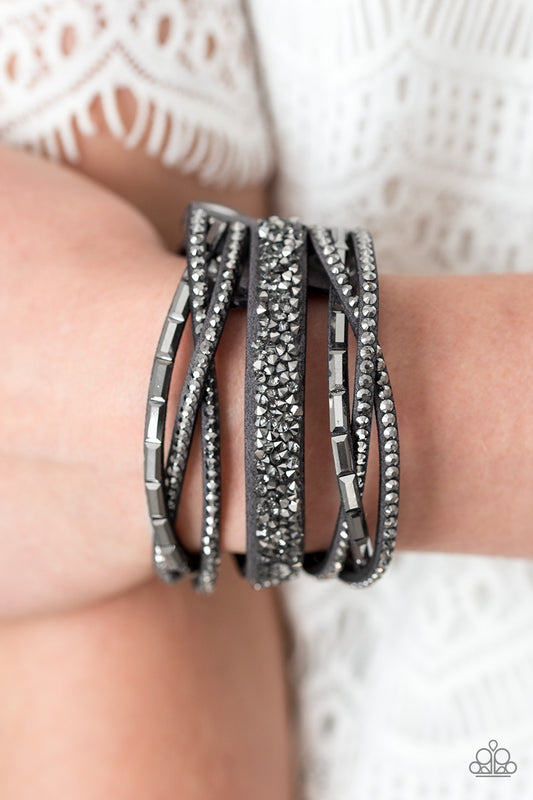 GLAM Vibes - silver - Paparazzi bracelet
