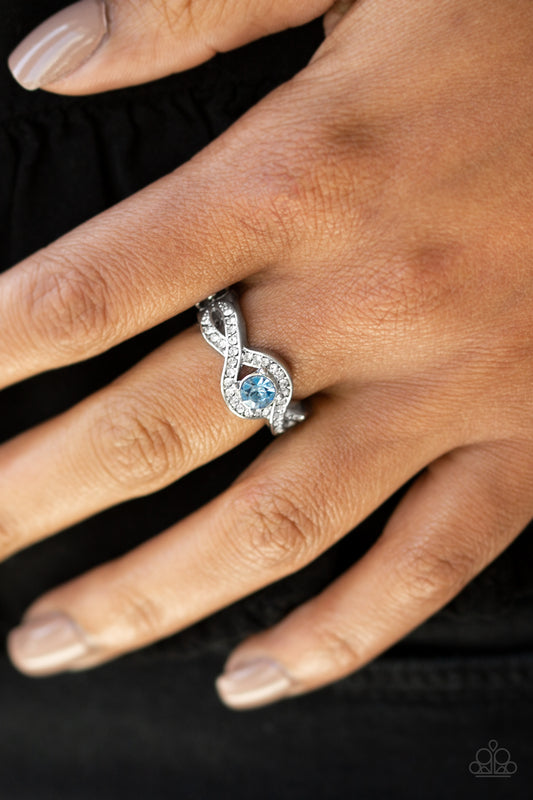 GLAM of Thrones - blue - Paparazzi ring