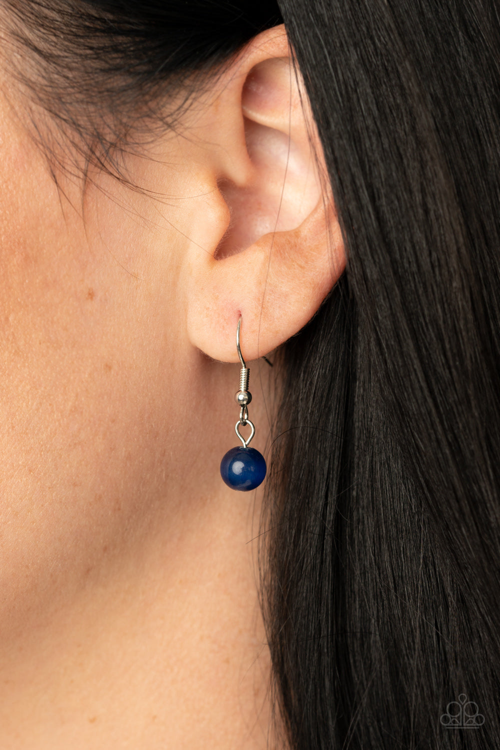 GLISTEN To This - blue - Paparazzi necklace