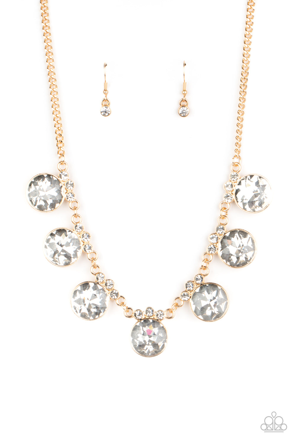 GLOW-Getter Glamour - gold - Paparazzi necklace