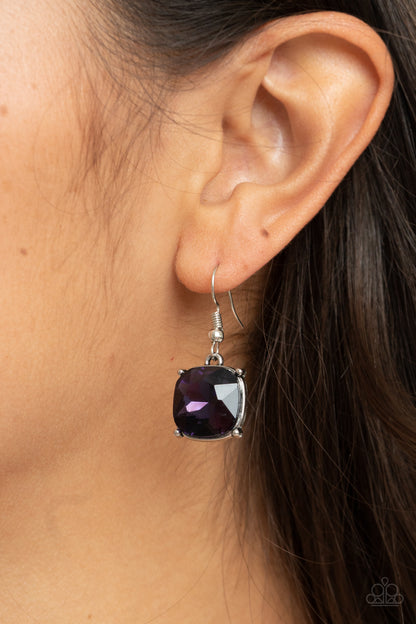 GLOW Me The Money! - purple - Paparazzi necklace