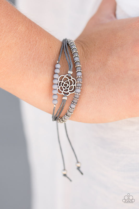 GROW All Out - Silver - Paparazzi bracelet