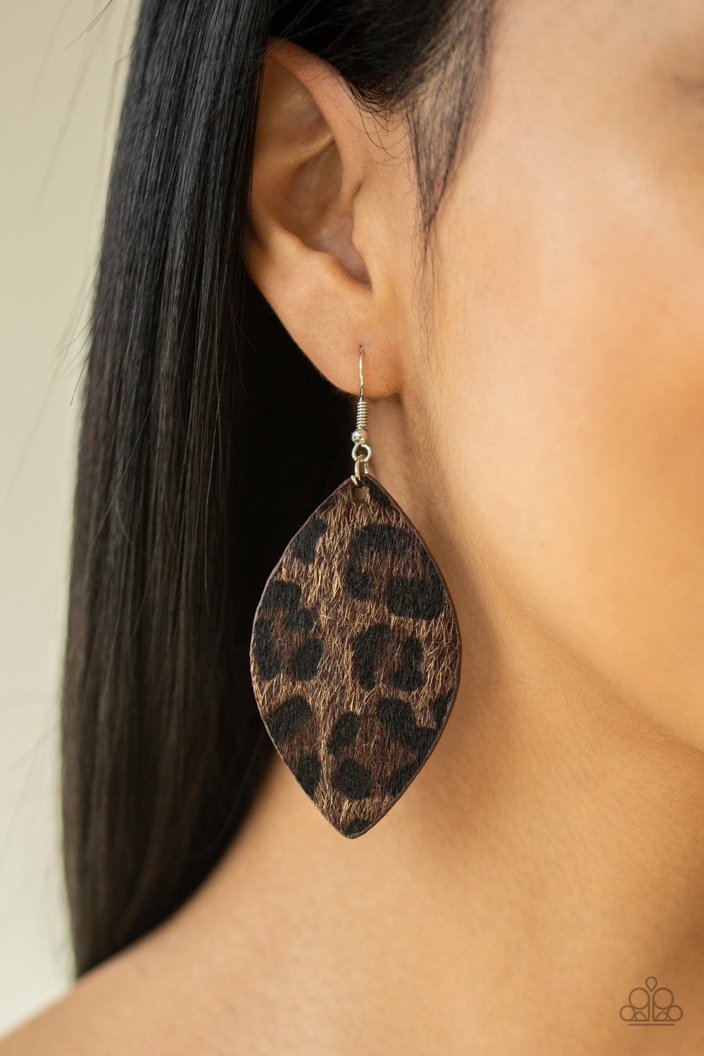 GRR-irl Power-brown-Paparazzi earrings