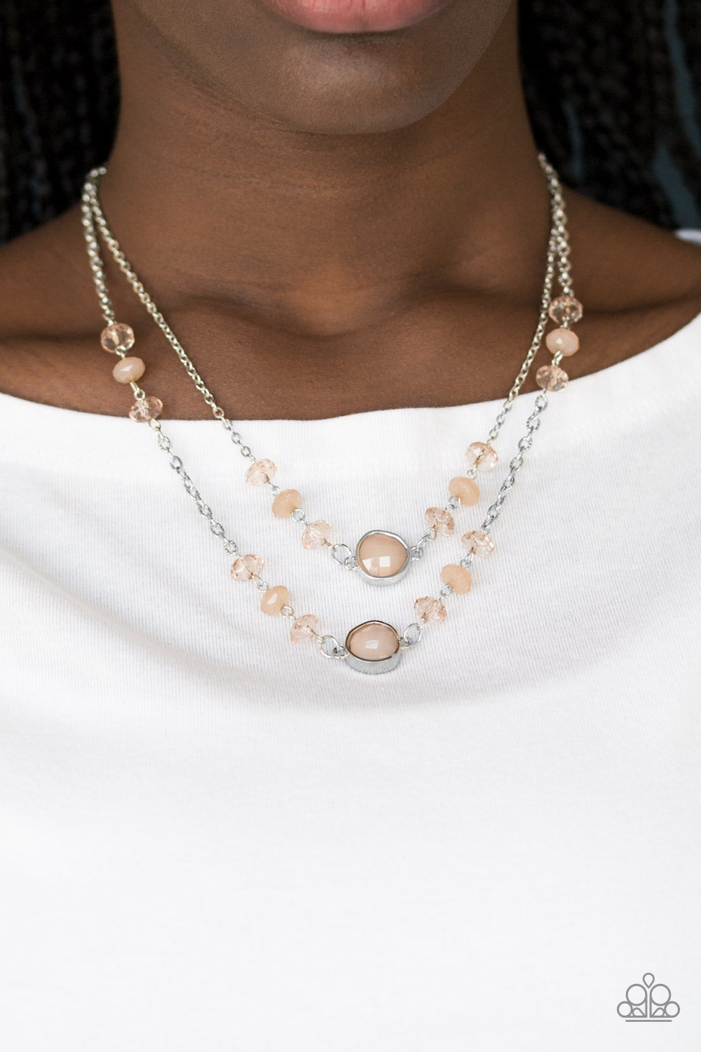 Gala Glow - brown - Paparazzi necklace