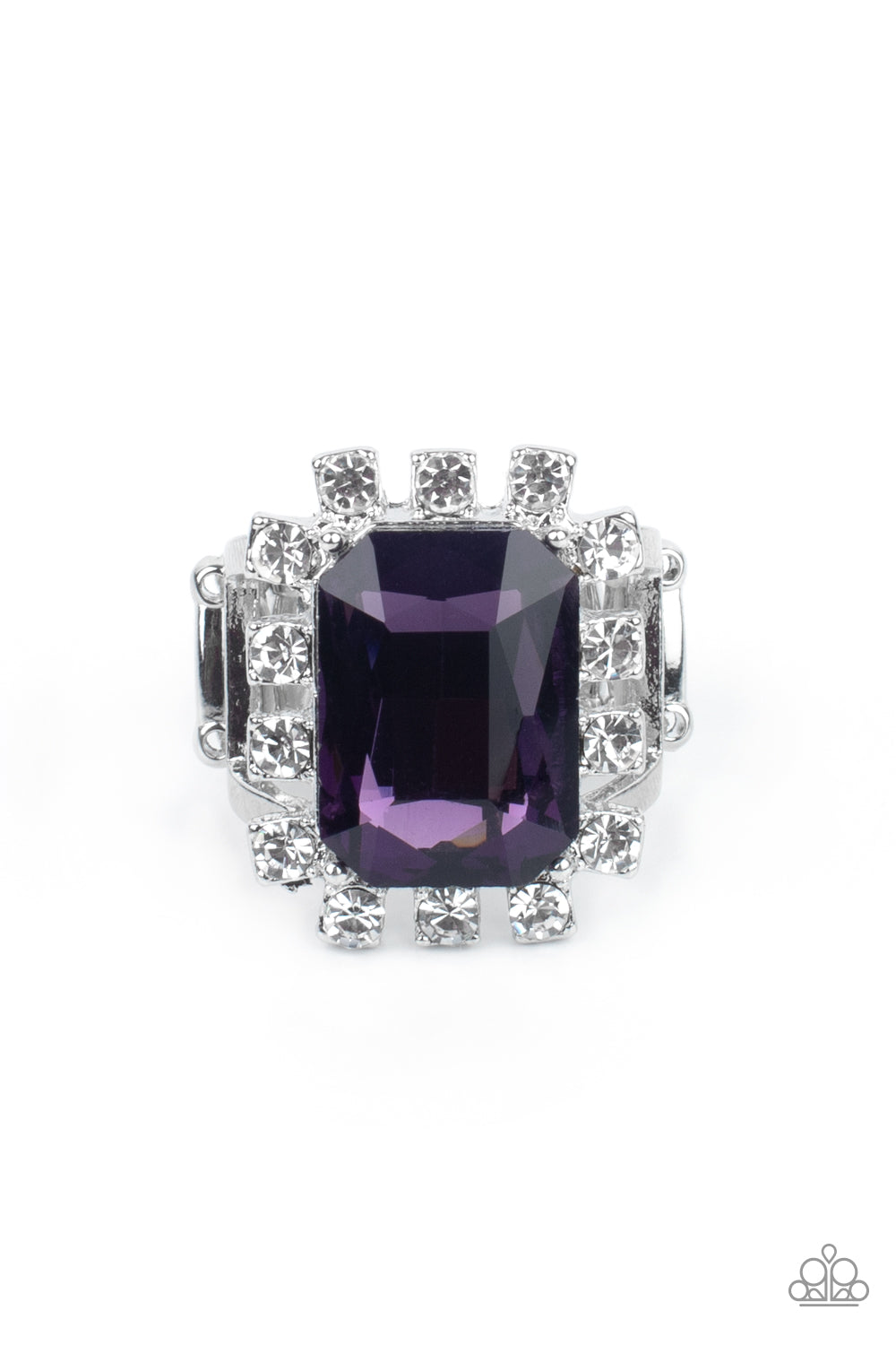 Galactic Glamour - purple - Paparazzi ring
