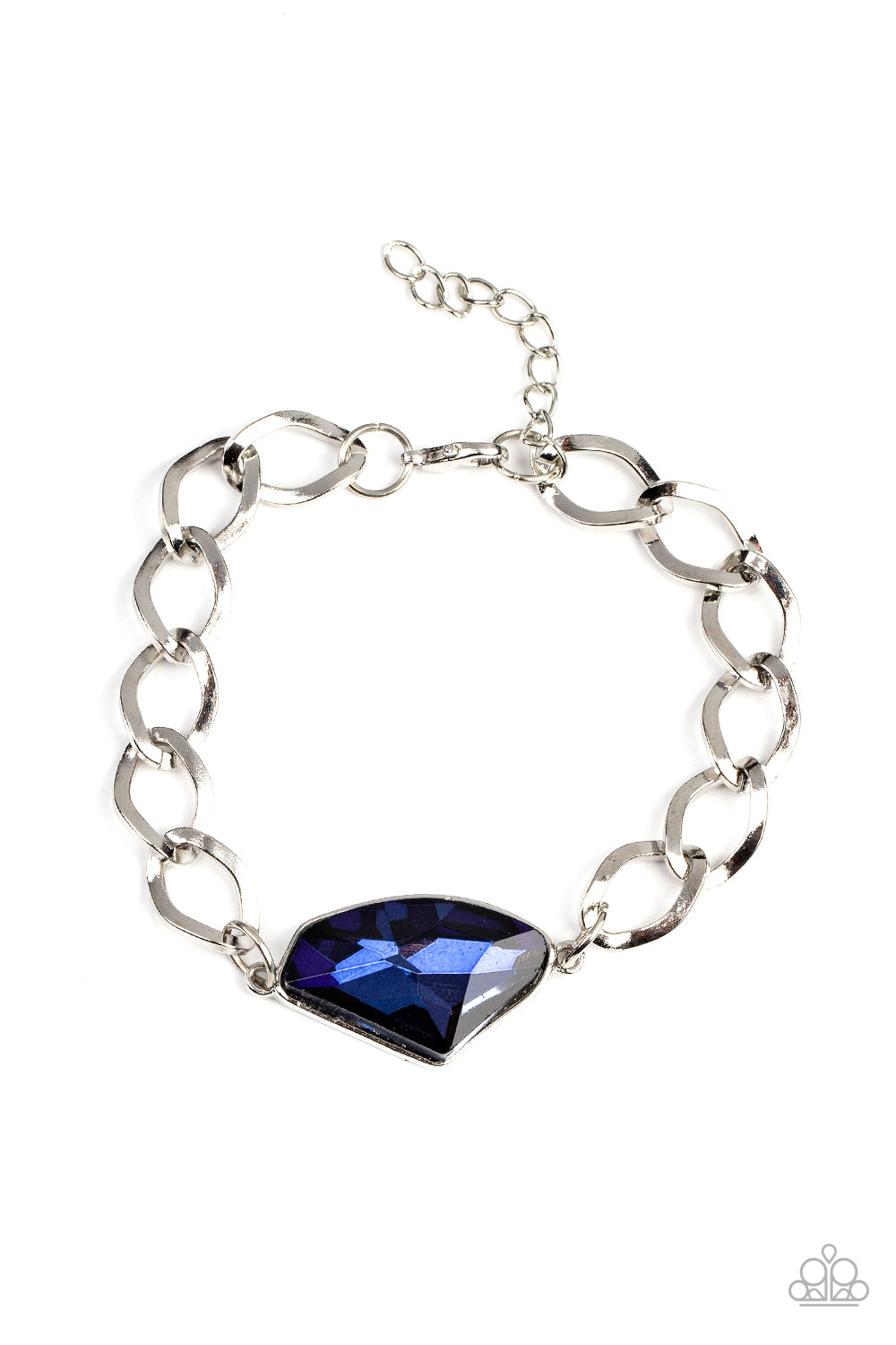 Galactic Grunge - blue - Paparazzi bracelet