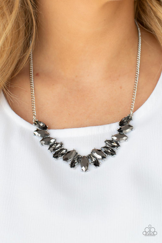 Galaxy Game-Changer - silver - Paparazzi necklace