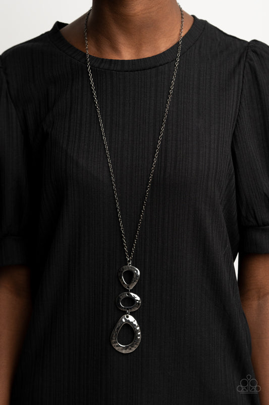 Gallery Artisan - black - Paparazzi necklace