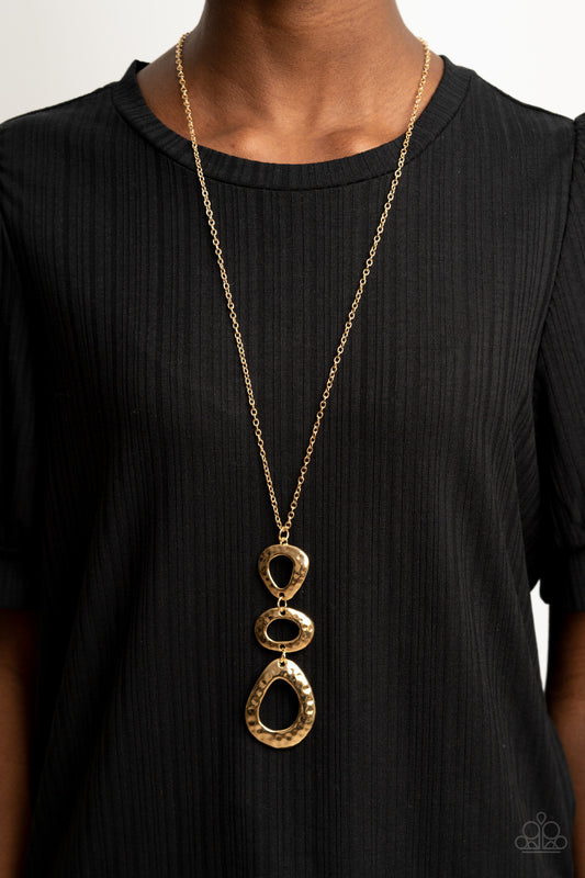 Gallery Artisan - gold - Paparazzi necklace