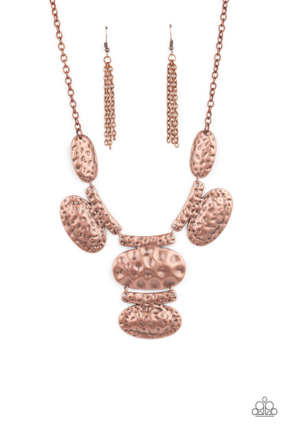 Gallery Relic​ - copper - Paparazzi necklace