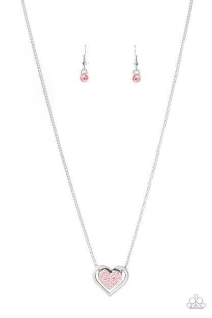 Game, Set, MATCHMAKER - pink - Paparazzi necklace