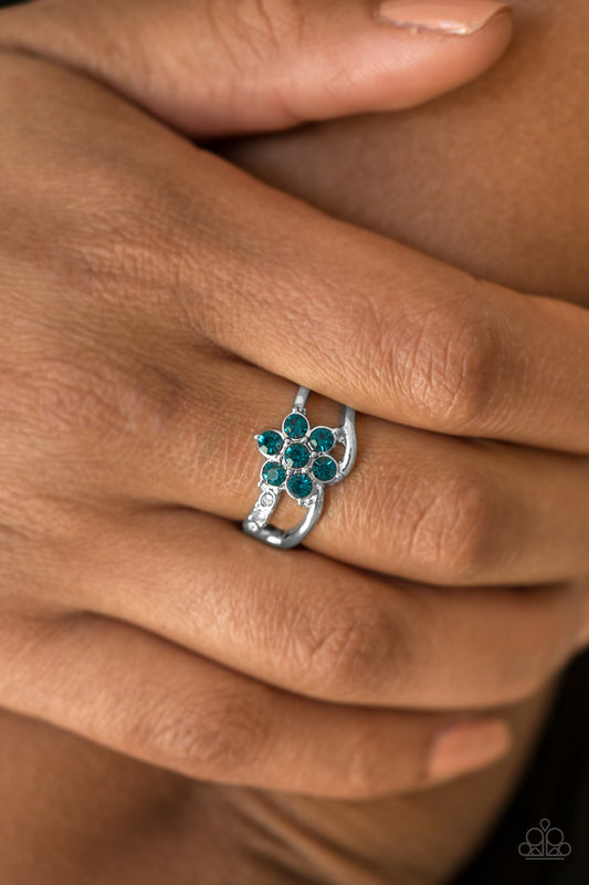 Garden GLEAM - blue - Paparazzi ring