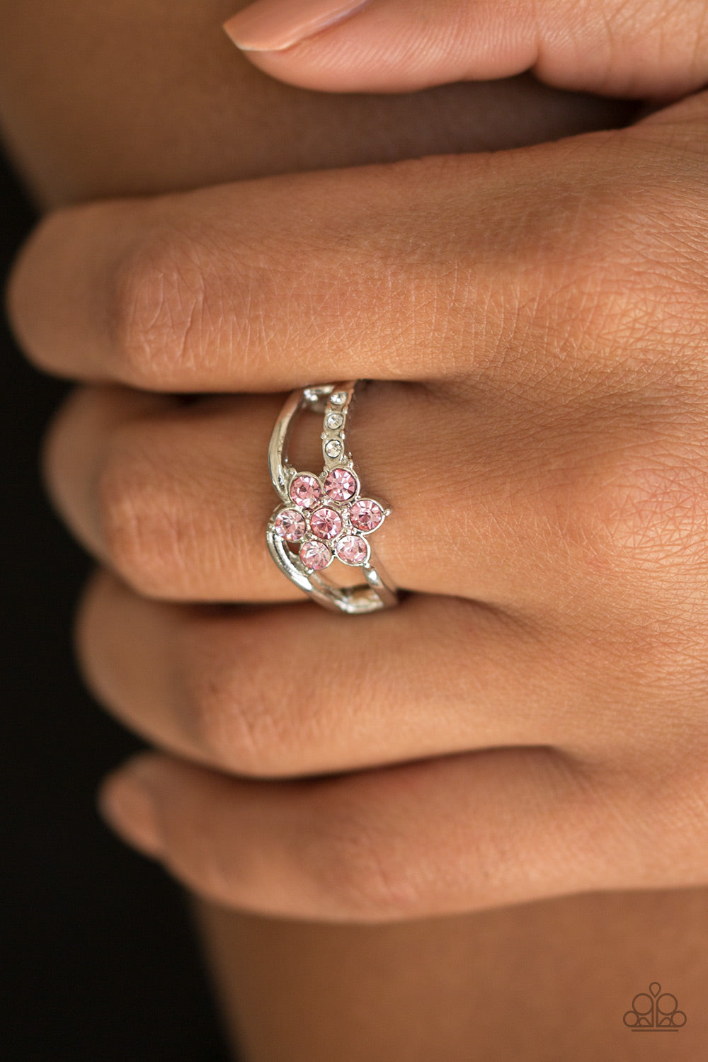 Garden Gleam - pink - Paparazzi ring