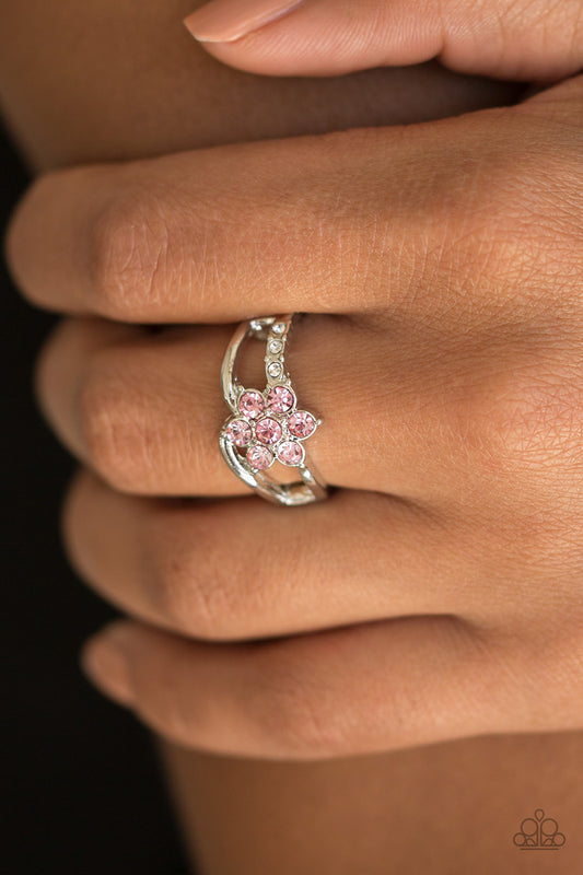 Garden Gleam - pink - Paparazzi ring