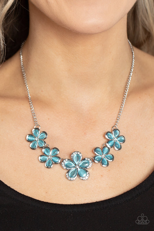 Garden Daydream - blue - Paparazzi necklace
