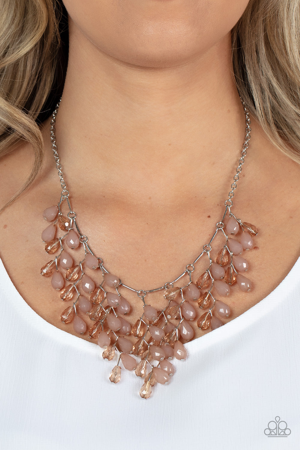 Garden Fairytale - brown - Paparazzi necklace
