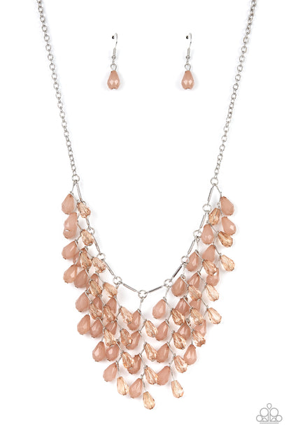 Garden Fairytale - brown - Paparazzi necklace