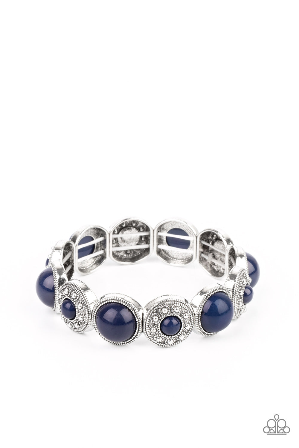 Garden Flair - blue - Paparazzi bracelet