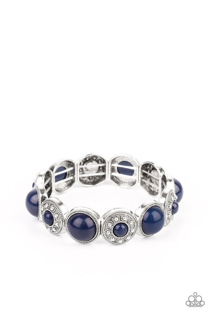 Garden Flair - blue - Paparazzi bracelet