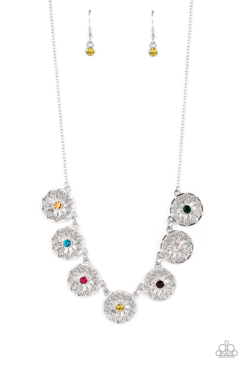 Garden Greetings - multi - Paparazzi necklace