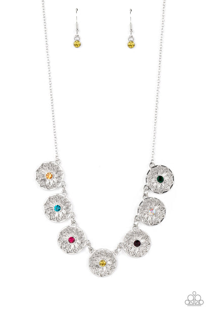 Garden Greetings - multi - Paparazzi necklace