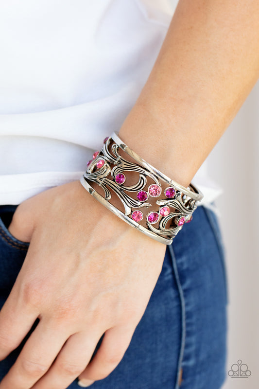 Garden Masquerade - pink - Paparazzi bracelet
