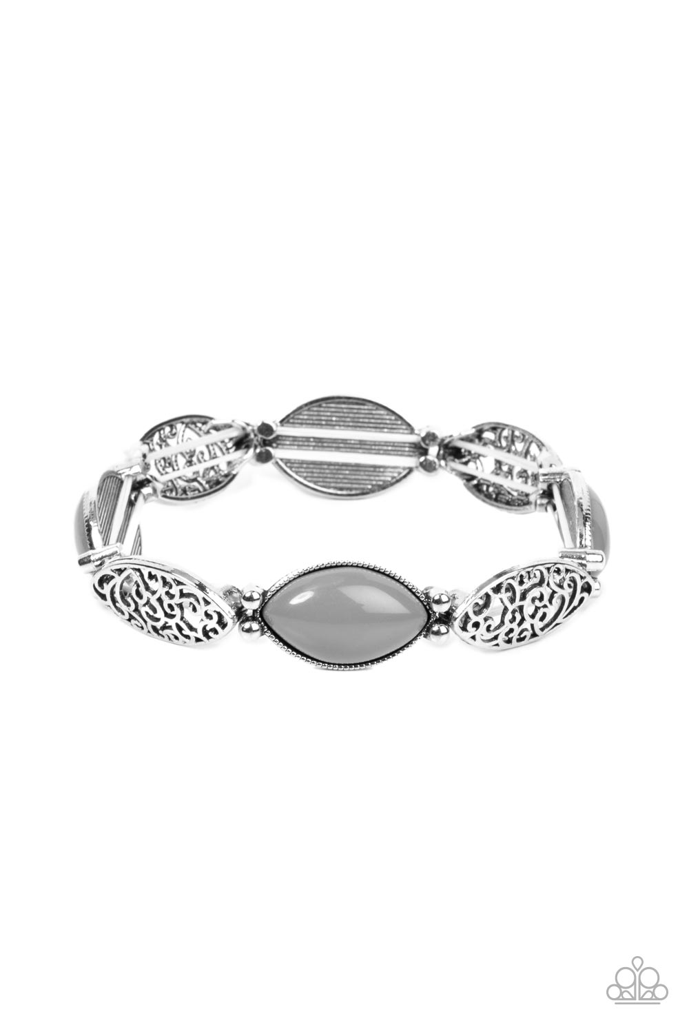 Garden Rendezvous - silver - Paparazzi bracelet