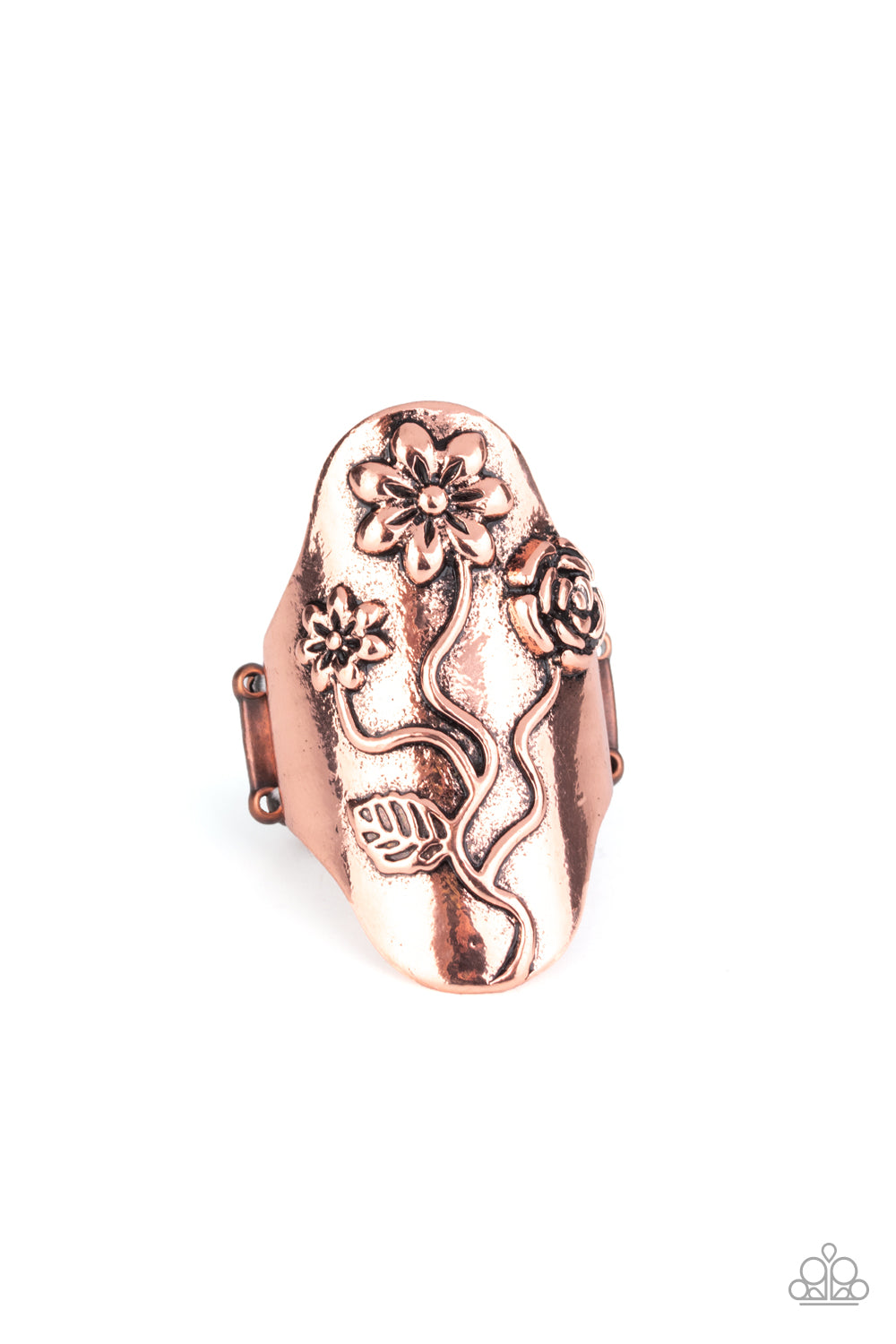 Garden Soul - copper - Paparazzi ring