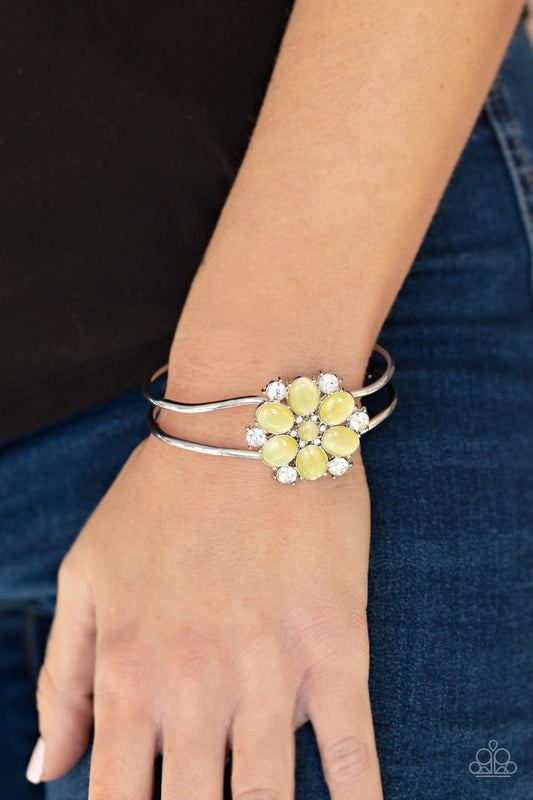 Garden Extravagance-yellow-Paparazzi bracelet