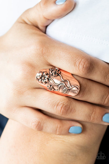 Garden Soul-copper-Paparazzi ring