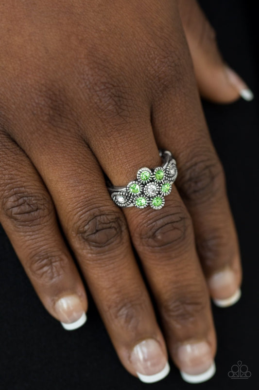 Garland Glamour - green - Paparazzi ring