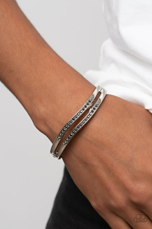 Gen Z Glamour - silver - Paparazzi bracelet