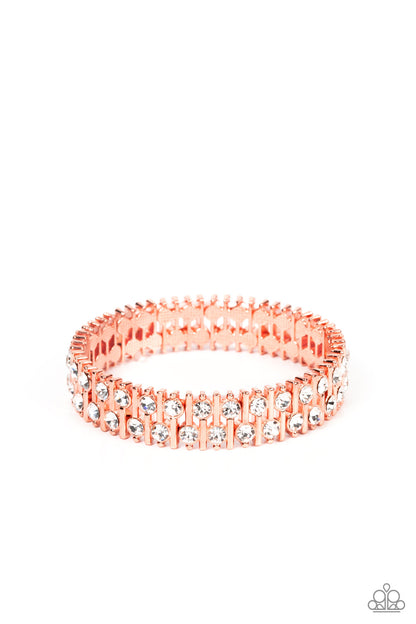 Generational Glimmer​ - copper - Paparazzi bracelet
