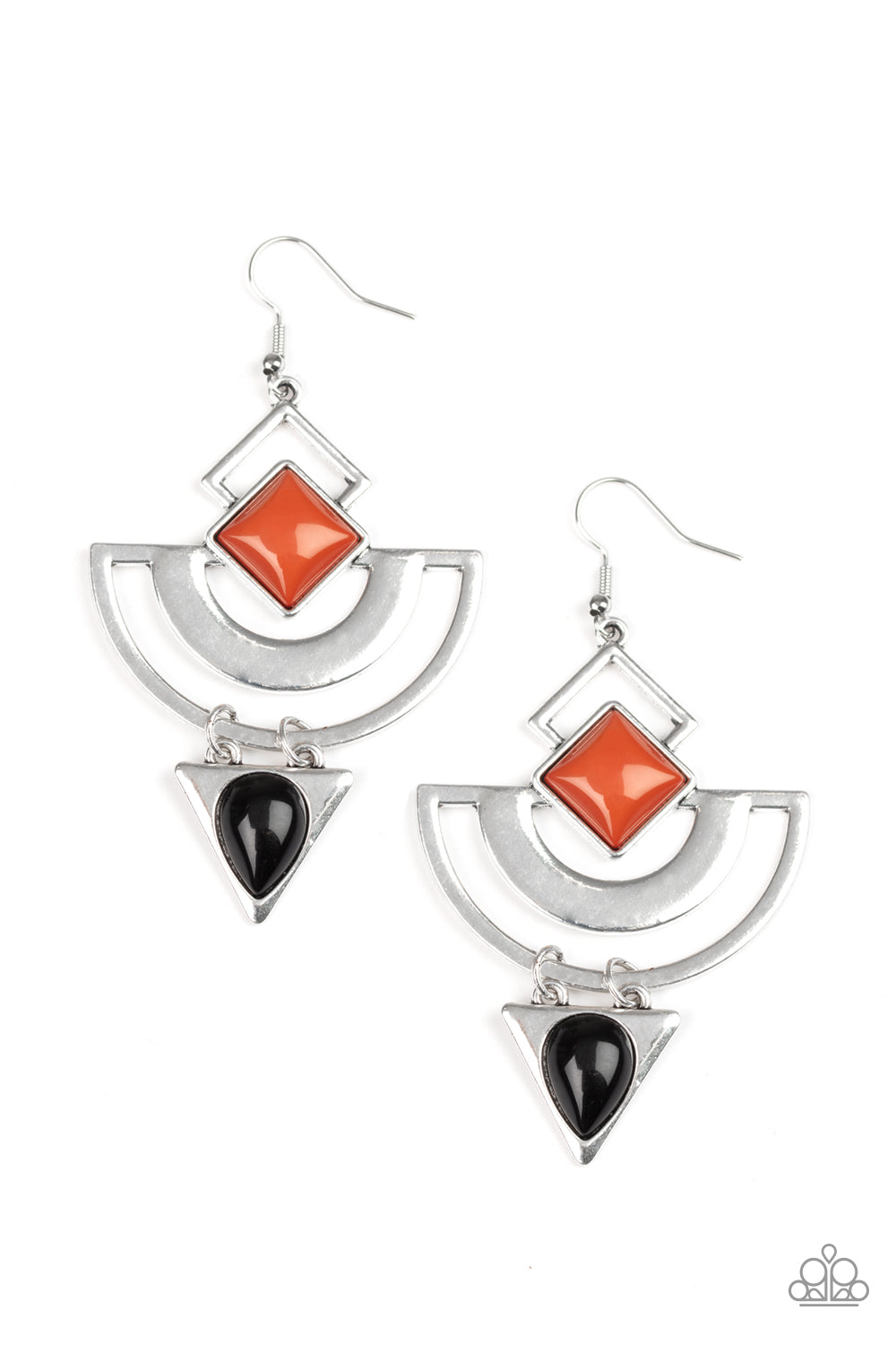 Geo Gyspy - multi - Paparazzi earrings