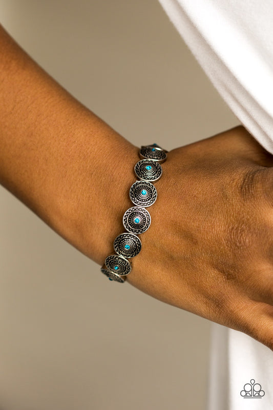 Get Your Shine On - blue - Paparazzi bracelet