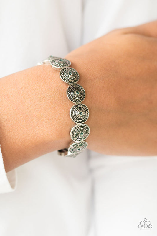 Get Your Shine On - green - Paparazzi bracelet