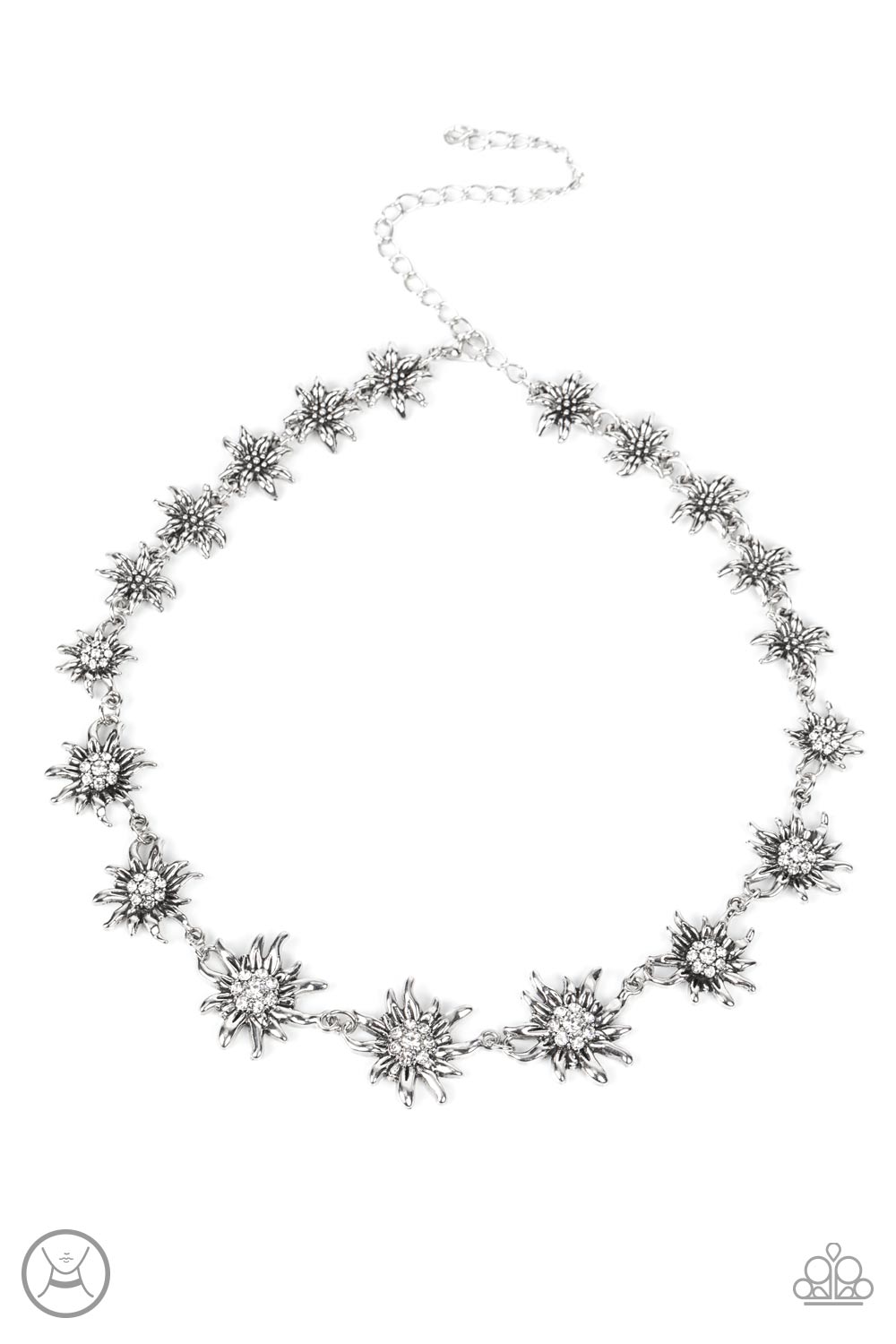 Get Up And GROW White Paparazzi Necklace JewelryBlingThing Get up and grow white paparazzi necklace jewelryblingthing