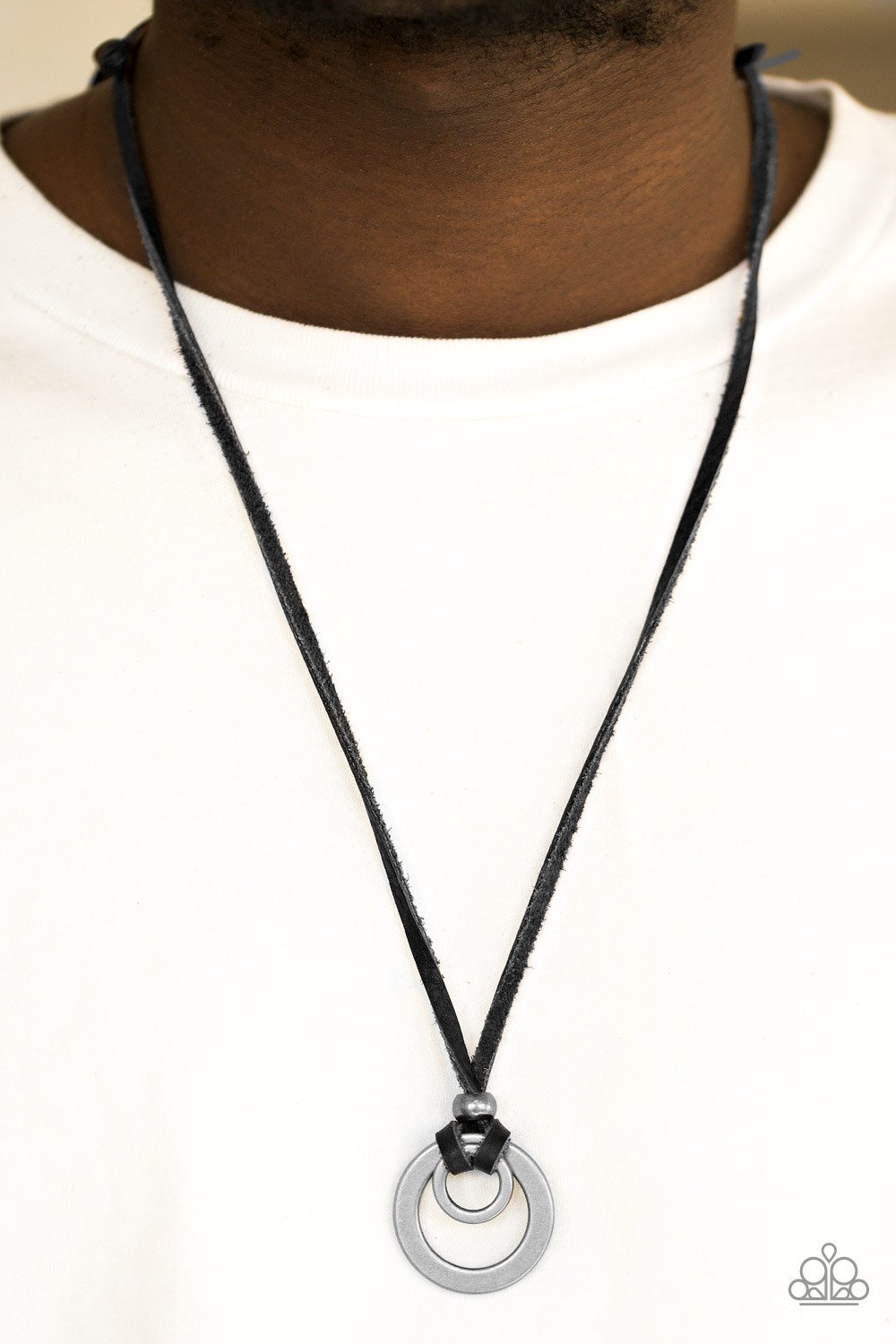 Get To High Ground - black - Paparazzi necklace