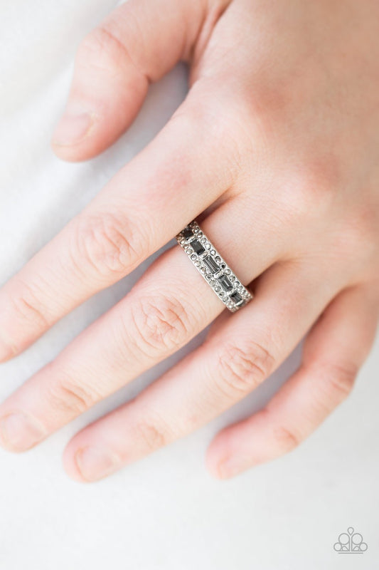 Get the Loot-silver-Paparazzi ring