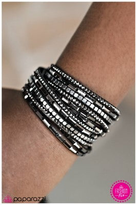 Gimme Some Sugar - Black - Paparazzi bracelet