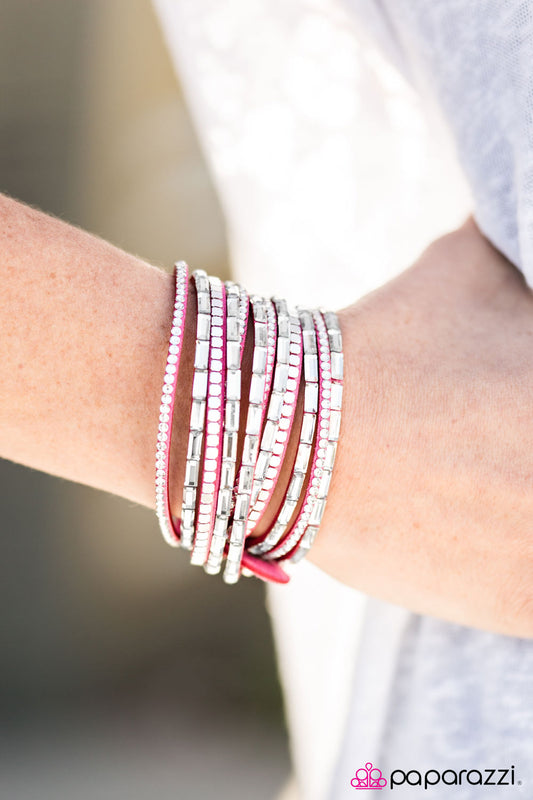 Gimme Some Sugar - Pink - Paparazzi bracelet