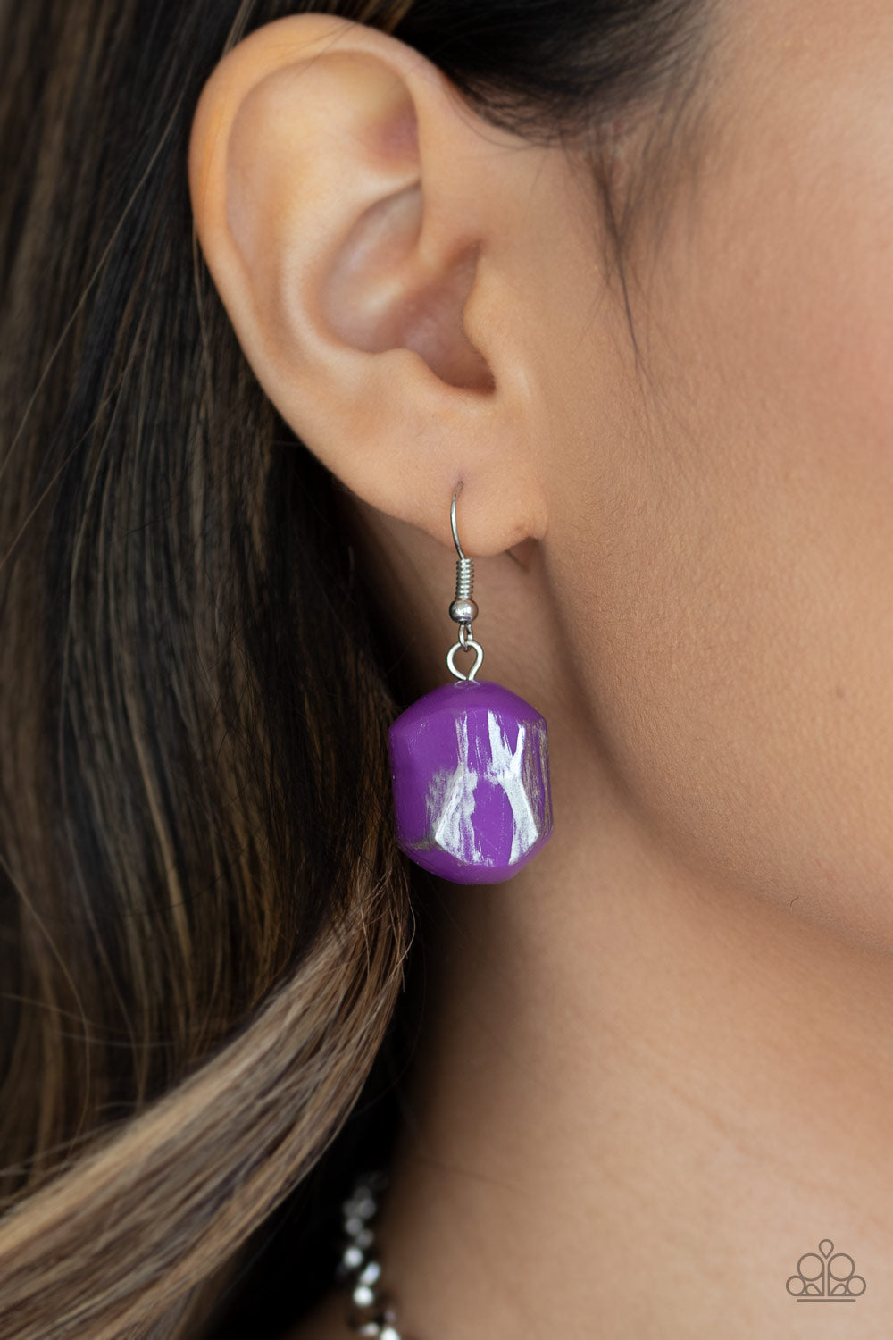 Girl GRIT - purple - Paparazzi necklace