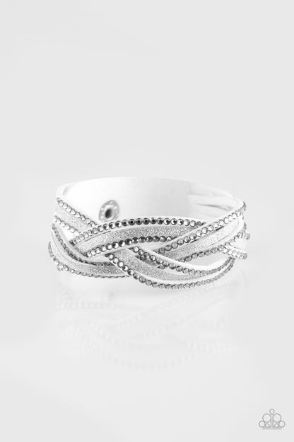 Girls Do It Better - white - Paparazzi bracelet
