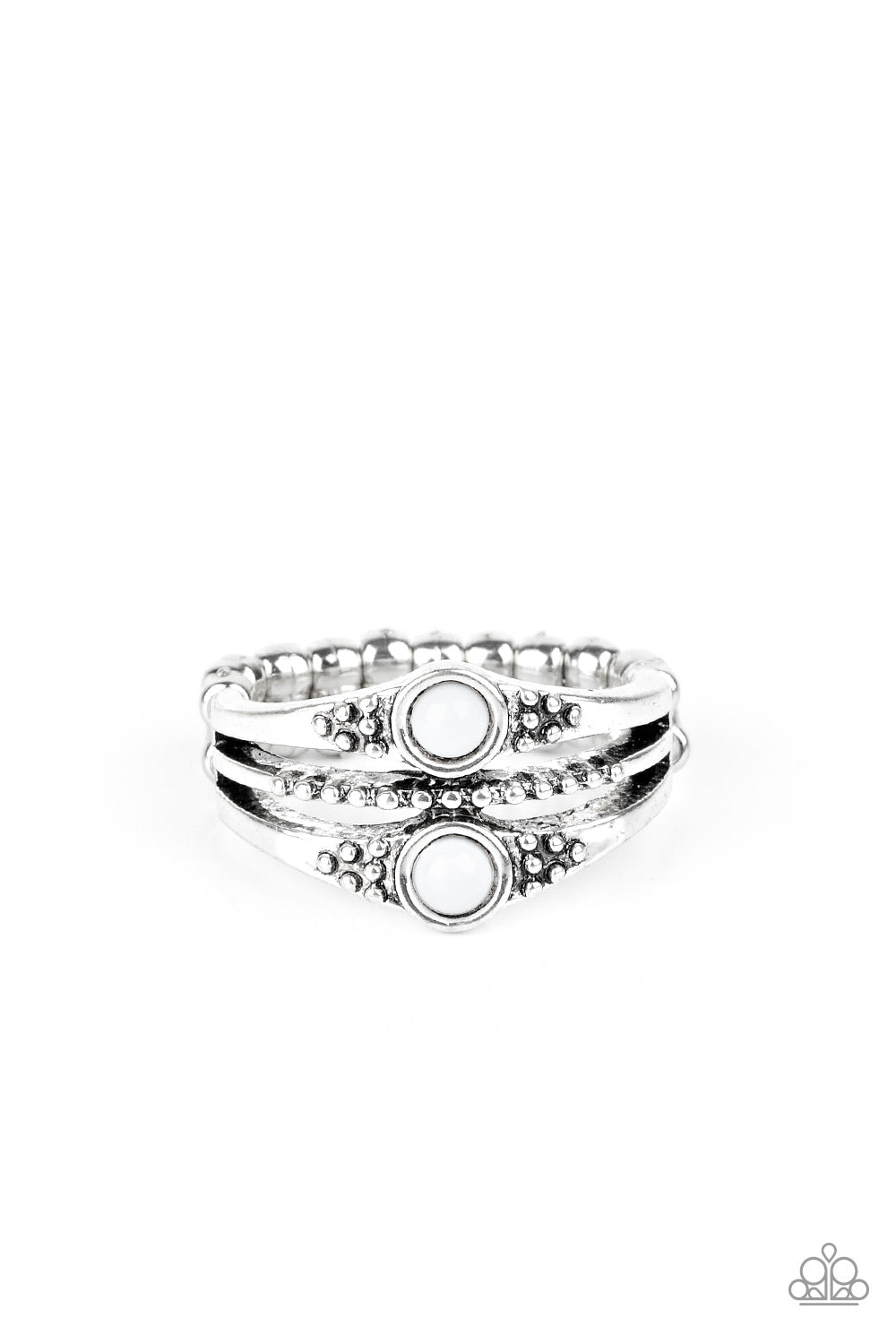 Give It Your ZEST - white - Paparazzi ring