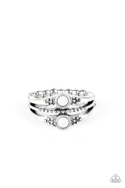 Give It Your ZEST - white - Paparazzi ring