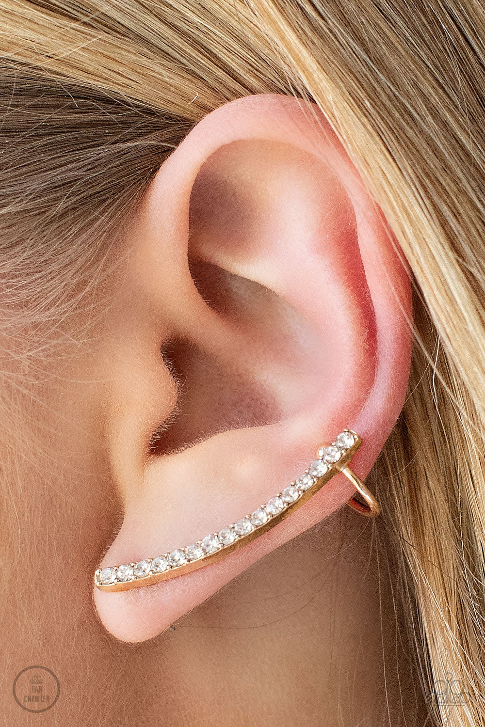 Give Me The SWOOP - gold - Paparazzi earrings