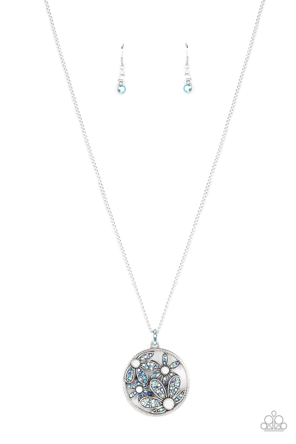Glade Glamour - blue - Paparazzi necklace
