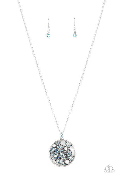 Glade Glamour - blue - Paparazzi necklace