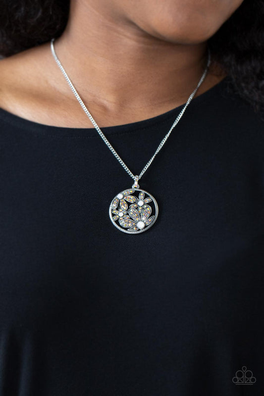 Glade Glamour - orange - Paparazzi necklace